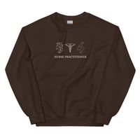 Image 7 of THE NP TRIO CREW - WHITE LETTERING 