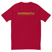 Image 3 of JewishHistory.wtf A Fitted Short Sleeve T-shirt