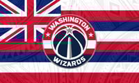 Washington Wizards Hawaiian Flag