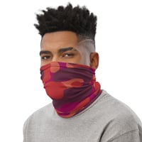 Image 1 of Red Navy Neck Gaiter