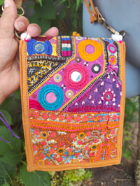 Image 7 of Jaz mini cross body bag - Tan 2