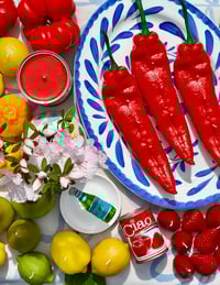 Image 2 of MEDITERRANEAN TEA TOWELS 