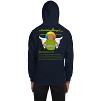 Image 6 of theRainbowAngel Revelation 1-2 Back Unisex Hoodie Not Zip-up!