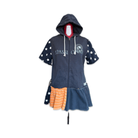 Image 1 of Upcycled Hoodie Dress – One of a Kind