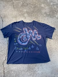 Image 1 of WALA Airbrush tee (navy)