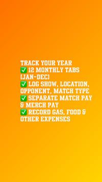 Image 3 of 2025 Wrestling Show Tracker