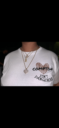 Image 3 of Compton Isn’t Dangerous - White Tee