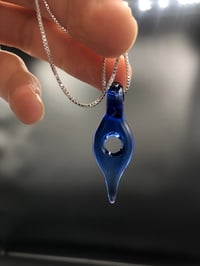 Cobalt necklace