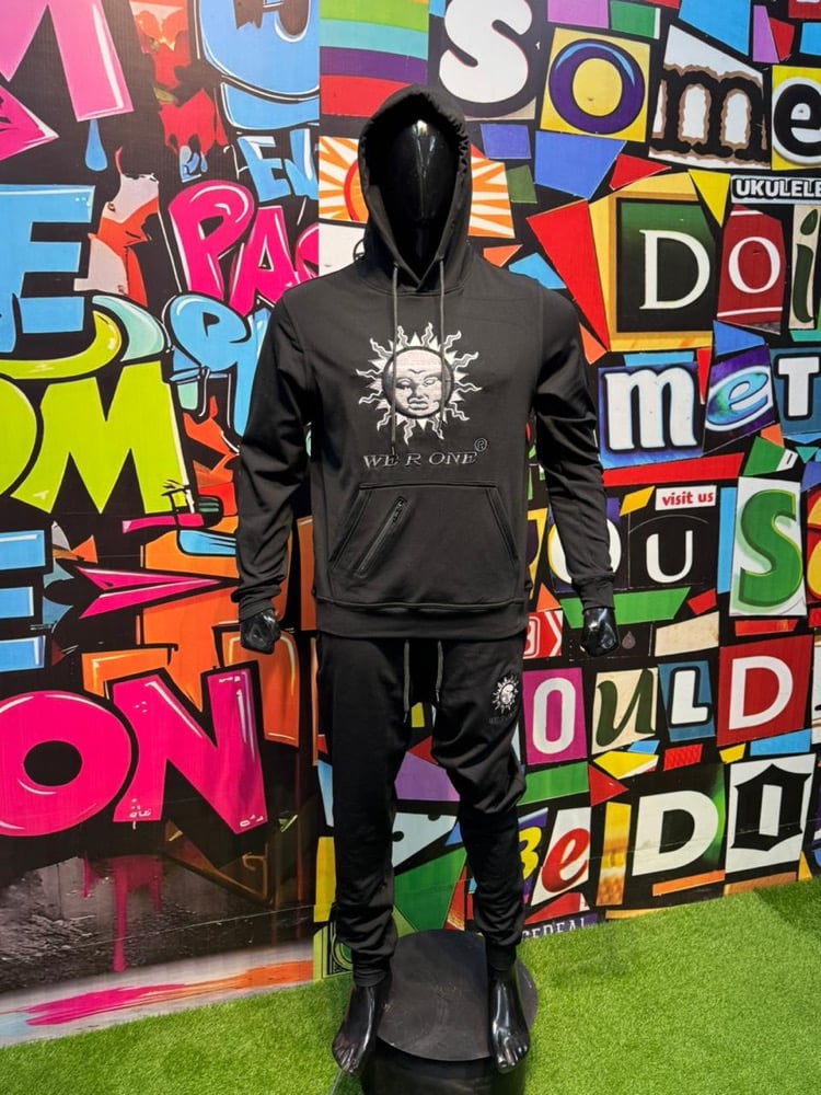 Image of THE ONE PULLOVER DRI FIT UNIT BLACK/GREY