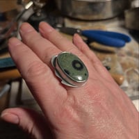 Image 3 of Galaxy Jasper Ring