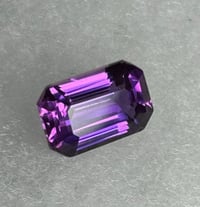 Image 9 of Heated Natural Tanzanite Purple pink, emerald cut, 6.75ct