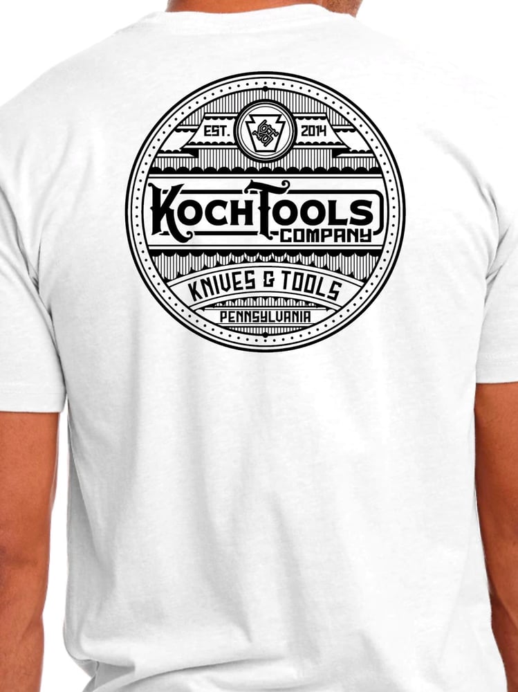 Image of Koch Tools White Tee 