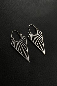 Image 1 of Sharp Earrings (Brass)