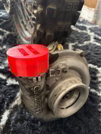 Image 9 of 2003-2007 6.0 Powerstroke turbo service covers (3)