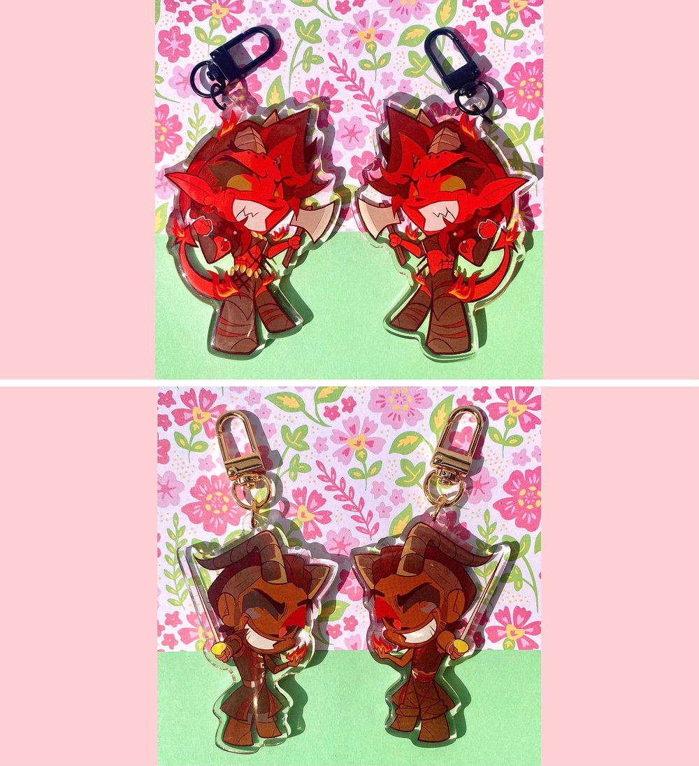 Image of BG3 Keychains