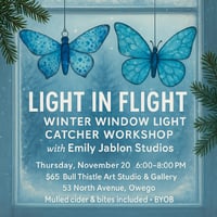Light in Flight, Winter Window Light Catchers with Emily Jablon