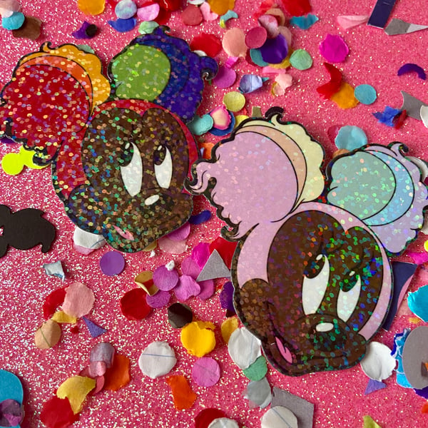 Image of Rainbow Mouse Stickers