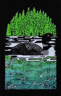 Image 1 of Loon Poster