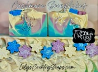 Cashmere Snowflakes Goat Milk Soap