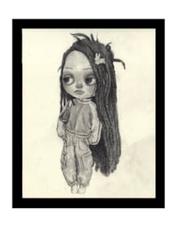 Image 1 of Isabella ~ Original Framed Drawing