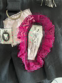 Image 4 of Tooth and Coffin Mini Skirt 1/1 Size L