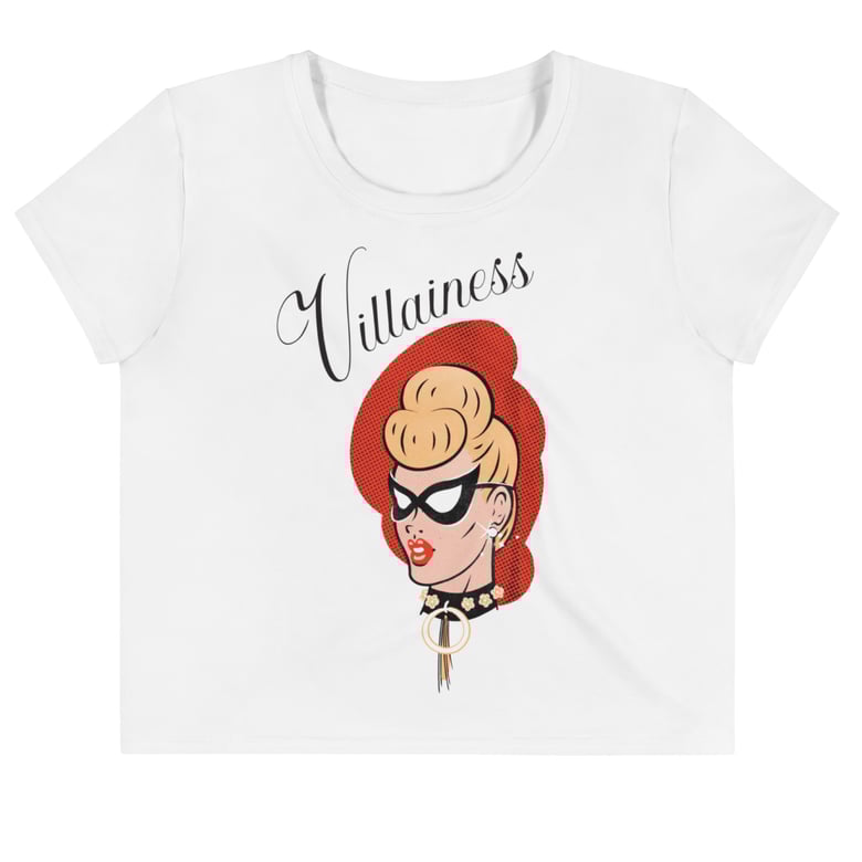 Image of 'Villainess' Crop Tee