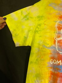 Image 2 of LARGE Mom I'm Scared Come Pick Me Up Tie Dye Shirt 2