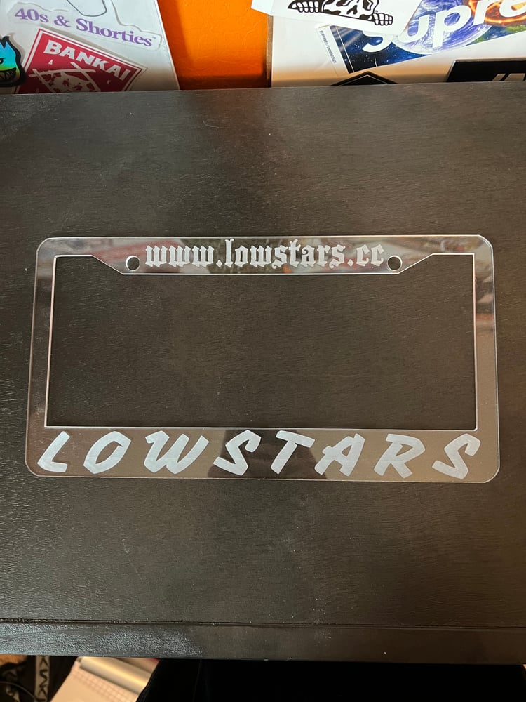 Image of Acrylic License Plate Frames