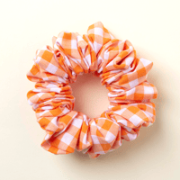 Orange Gingham