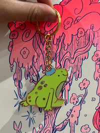 Image 3 of Froggy Butt Keychain