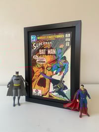 Image 7 of Superman and Batman, framed complete vintage DC comic, No 291 May 1983