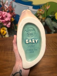 Image 5 of "Surf Gary" Cocktail Tiki Mug - Seafoam Glaze •Free Shipping•