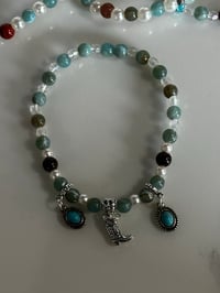 Image 5 of Western Theme Tumbler Bracelet Stack