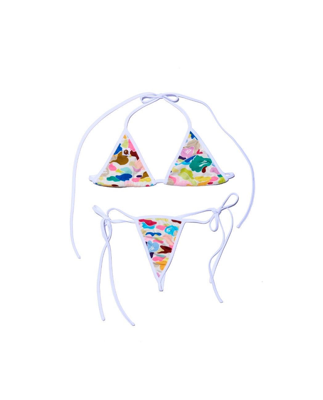 White Bape Bikini likeadrugg