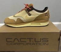 Image 2 of Nike Air Max 1 x Travis Scott Wheat Lemon DropSize 9