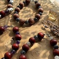 Image 4 of Crystal, Pearl & Wood Bracelets