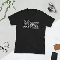 Image 1 of Cocaine & Waffles Podcast T-Shirt - Black