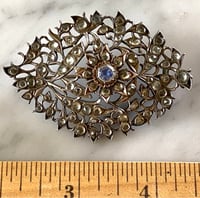 Image 1 of ANTIQUE JARGOON BROOCH