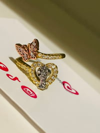 Image 3 of Holy death Butterfly Ring/set 