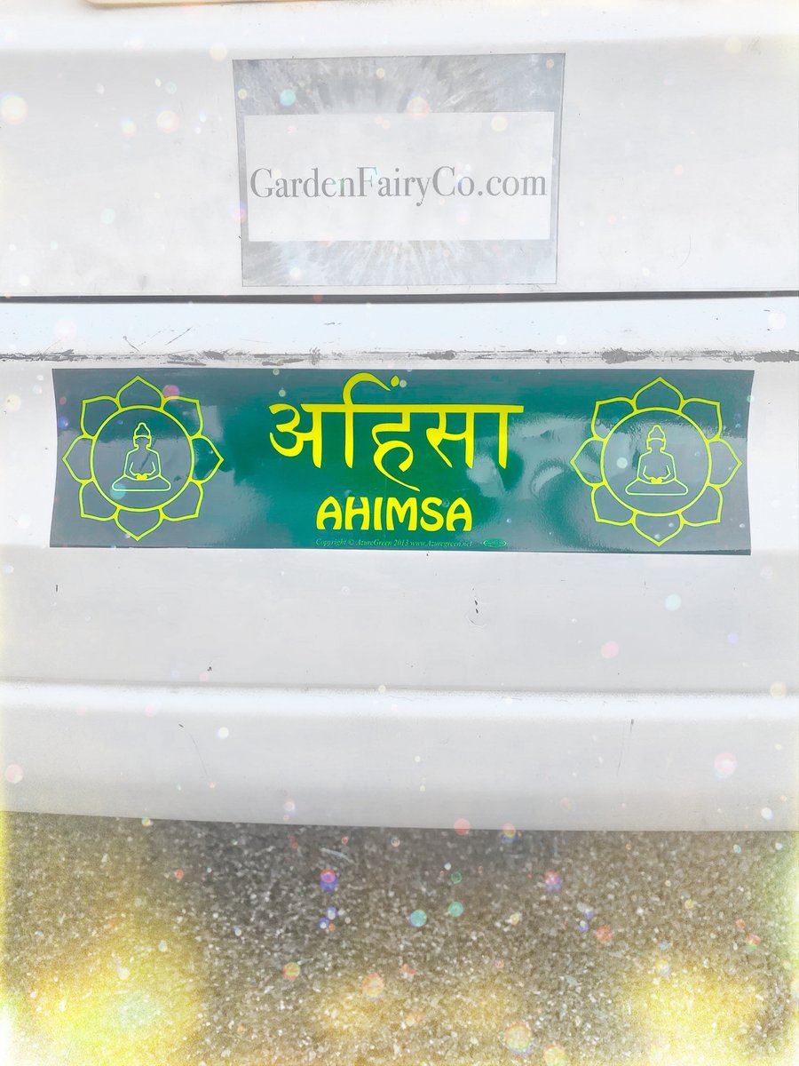 Image of Ahimsa Bumper Sticker