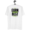 PA " Earn Your Rest" Men's White Short Sleeve T-shirt