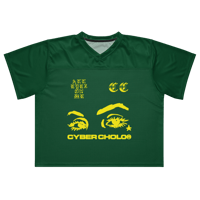 Image 1 of CC ALL EYEZ ON ME Forest Green football jersey