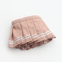 Image 21 of 15 17cm For Labubu Doll Badminton Sports Flat Hat Pants Clothes Sweater Pleated Skirt Outfit Clothin