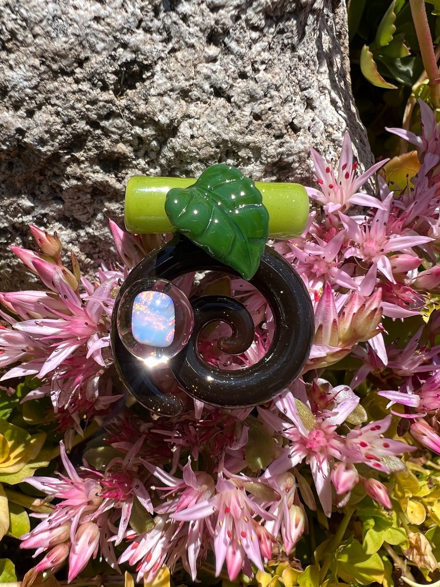 Image of Opal Spiral Vine Pendant