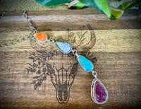 Image 1 of Mixed Stone Lariat
