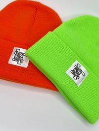 Image 2 of LTS Logo Reflective Pop Beanie