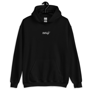 Iwhip Embroidered Black Hoodie 