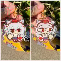 Image 4 of Touhou Neco Arc Acrylic Charm V3