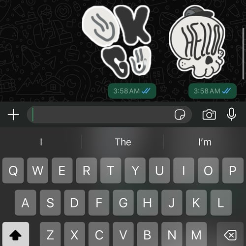 Image of INKTEN GHOST STICKERS