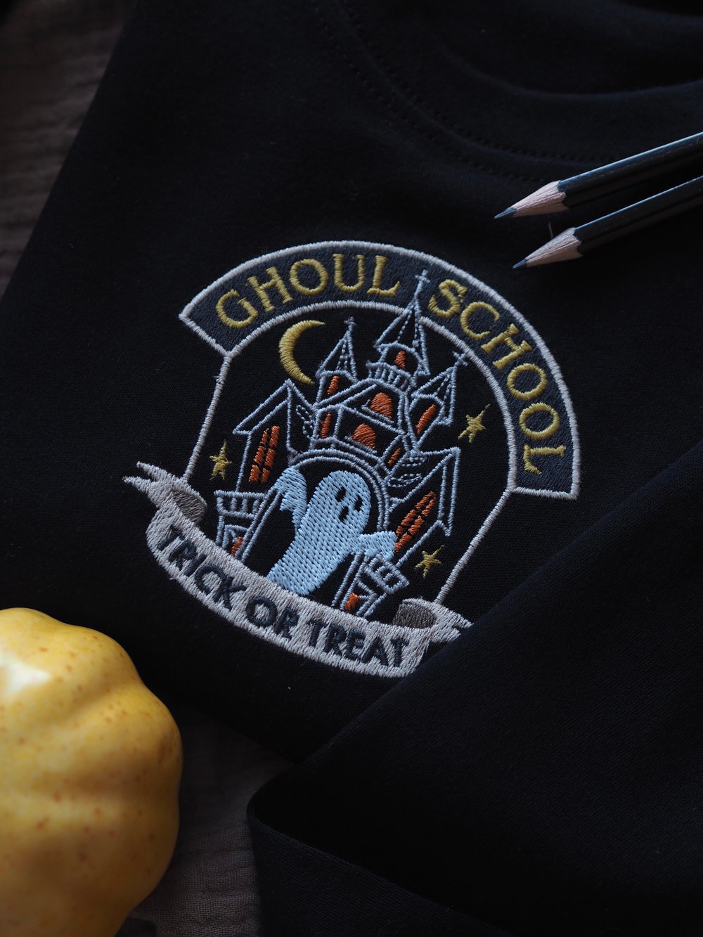 Image of Ghoul school - Black Sleepsuit